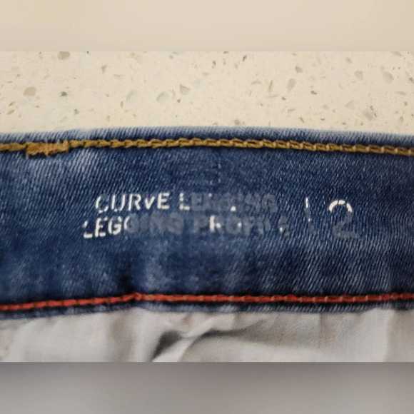 Tommy Hilfiger Ankle Jeans with Gold Zippers - Size 2- Vintage - Picture 6 of 7